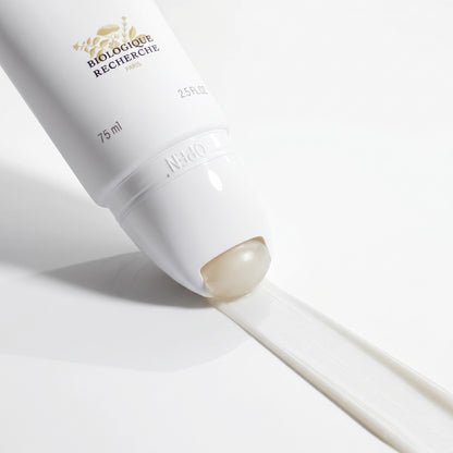 Shop Rescue Spa Biologique Recherche Cible Pigm 400 brightening roll-on treatment with cream texture on white surface