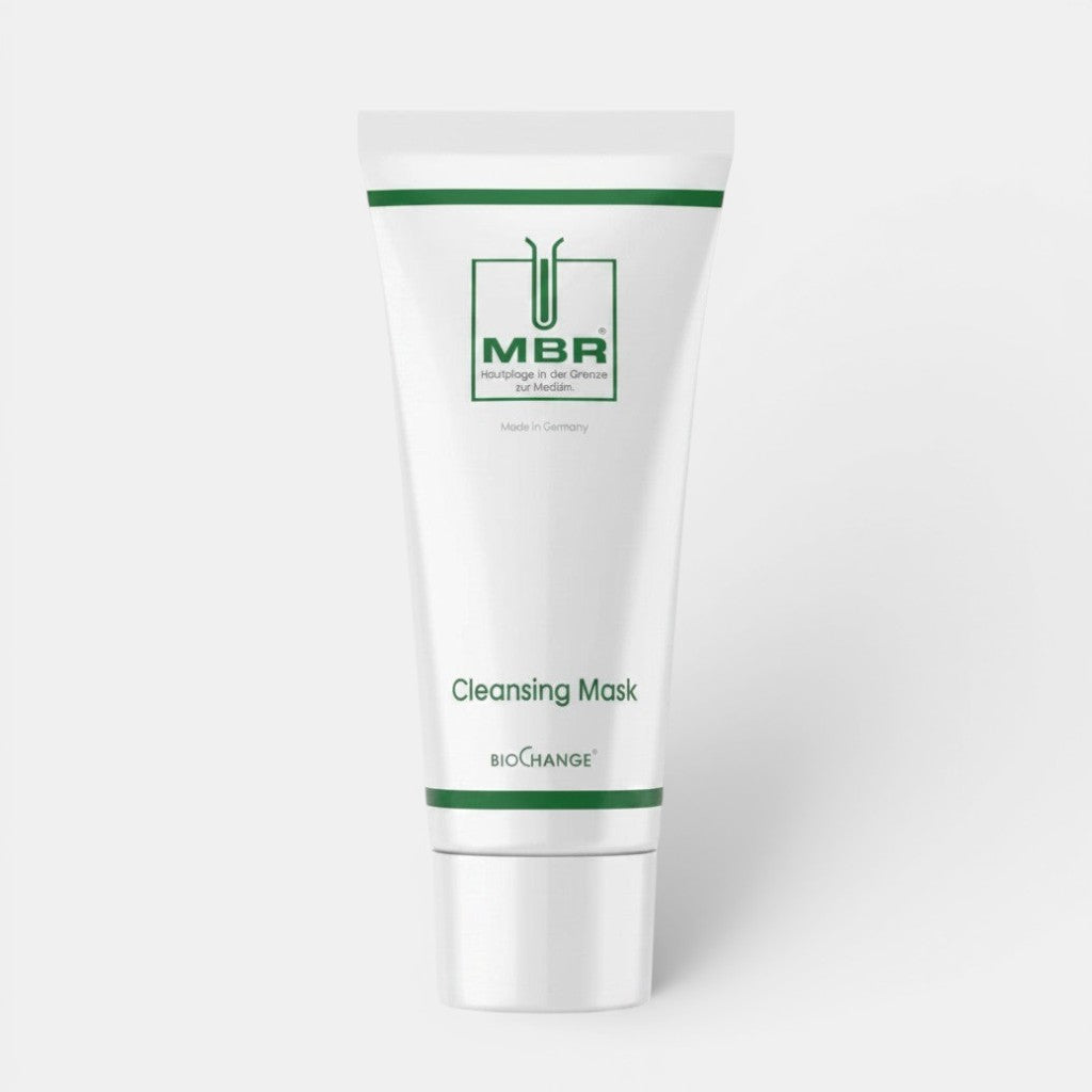 Shop Rescue Spa MBR Biochange Cleansing Mask in a 100ml white tube for purifying sensitive skin.