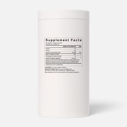Shop Rescue Spa Nutrafol Collagen Infusion MD supplement facts label on a white container for hair health support.