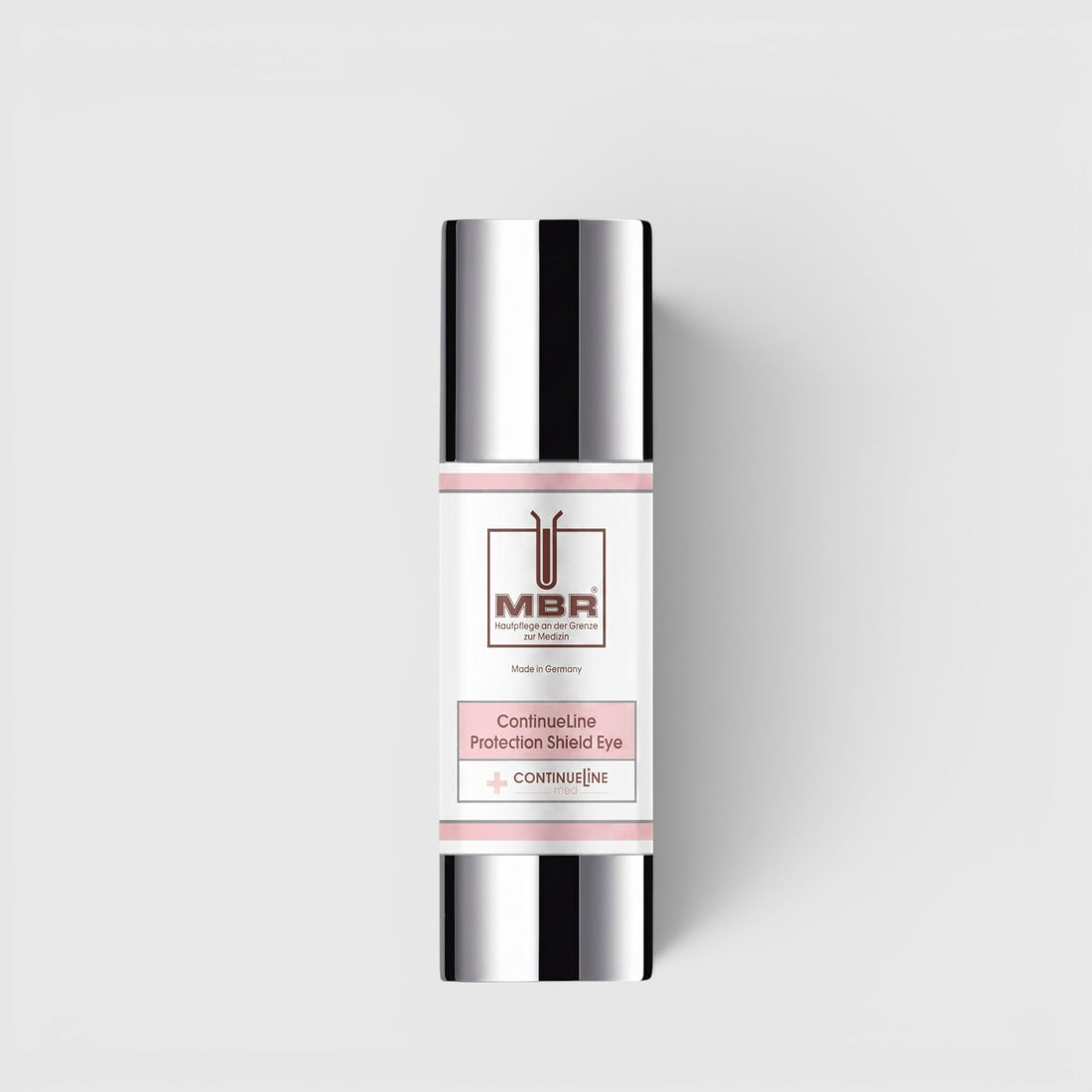 Shop Rescue Spa ContinueLine Protection Shield Eye cream in a white and silver pump bottle for anti-aging care.