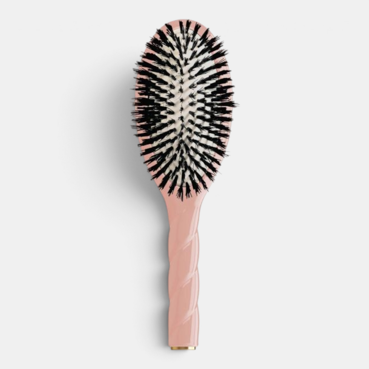 Shop Rescue Spa N.01 large coral hair brush with boar bristles and a twisted handle for detangling and shine.