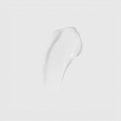 Shop Rescue Spa Cream Cleanser smooth white moisturizing face wash texture swatch on a clean white background