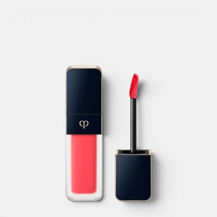 Shop Rescue Spa Cream Rouge Matte liquid lipstick in a coral-red shade with a matte finish. Features a unique applicator.
