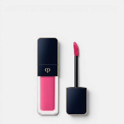 Shop Rescue Spa Cream Rouge Matte liquid lipstick in a vibrant pink shade with a matte finish and a unique applicator.