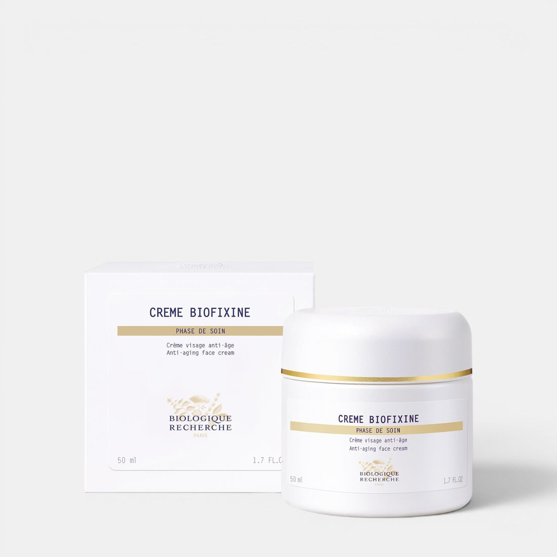 Shop Rescue Spa Biologique Recherche Creme Biofixine anti-aging face cream jar and box packaging