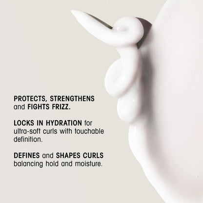 Shop Rescue Spa Curl Control Silkening Creme, a white creamy hair product that defines curls and fights frizz.