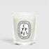 Shop Rescue Spa Cypres candle in a clear glass jar with a white wax finish and signature oval label