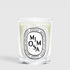 Shop Rescue Spa Diptyque Mimosa scented candle in a clear glass vessel with a signature oval label