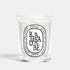 Shop Rescue Spa Diptyque Rhubarbe scented candle in a clear glass vessel with a signature oval label