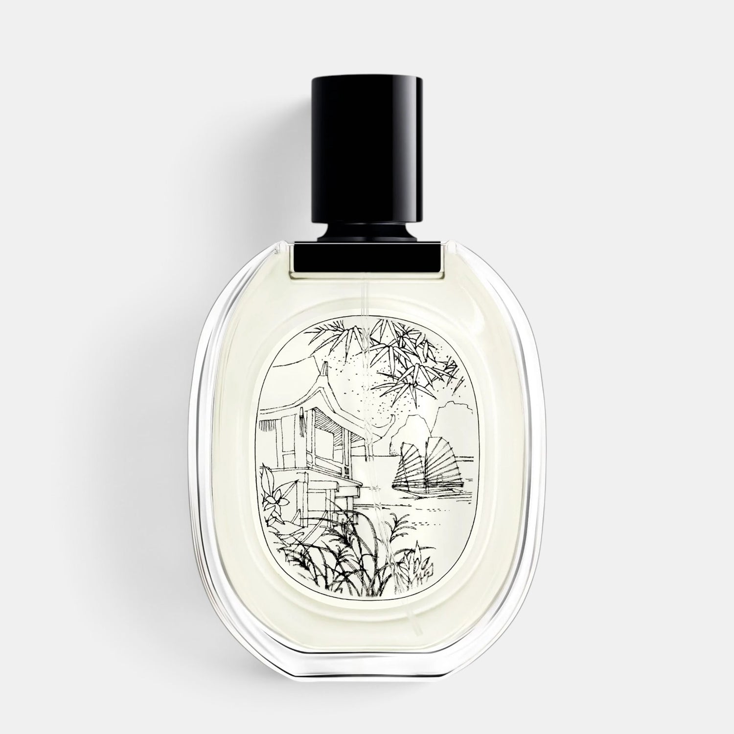 Shop Rescue Spa Do Son Eau de Toilette perfume bottle with a coastal illustration label and black cap