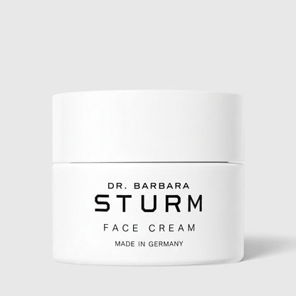 Shop Rescue Spa Dr. Barbara Sturm anti-aging face cream in a white 50ml jar for firming and radiant skin