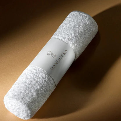 Shop Rescue Spa Danucera organic cotton dual-sided washcloth with terry and muslin textures for double cleansing.