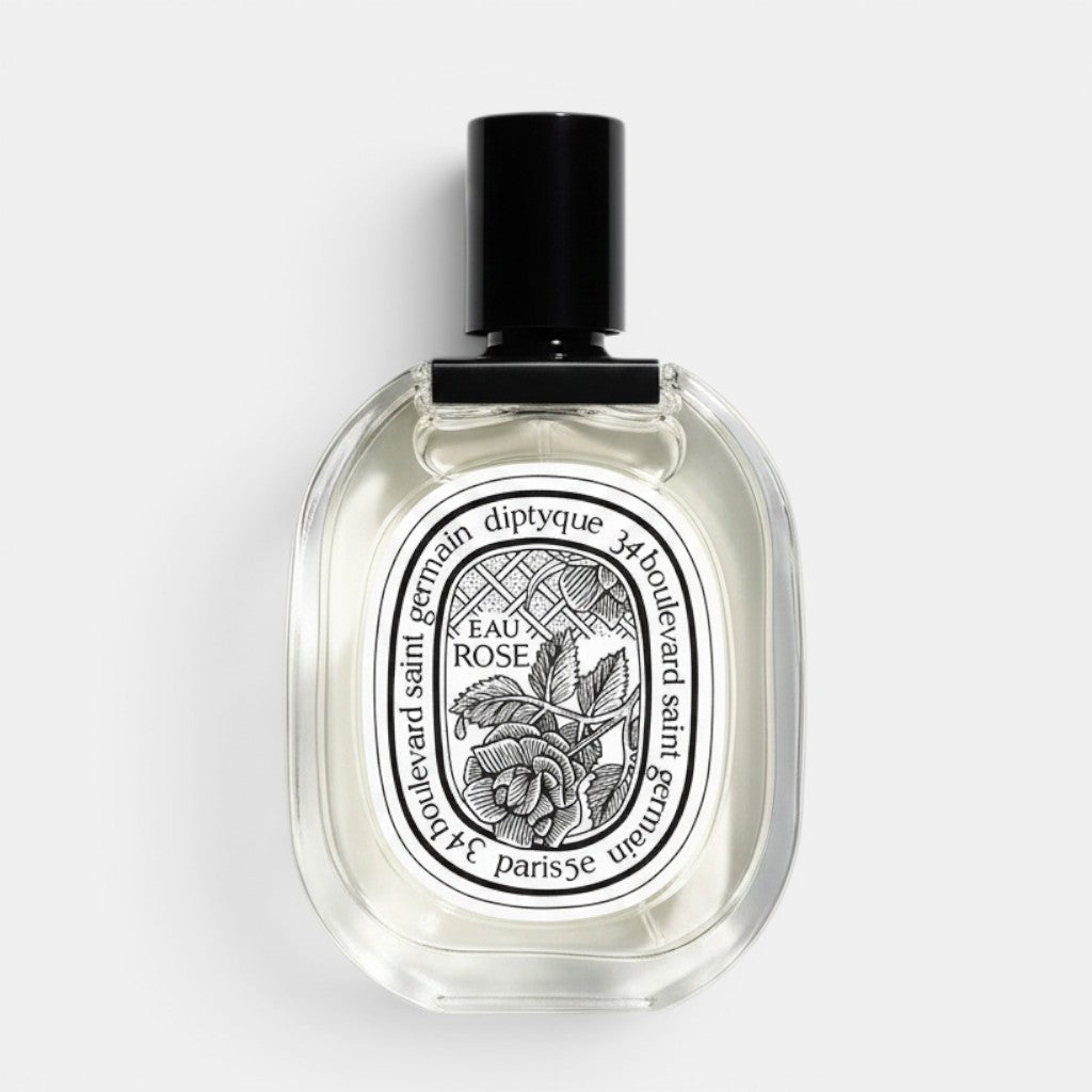 Shop Rescue Spa Eau Rose Eau de Toilette with Damascena and Centifolia rose notes in a clear glass bottle