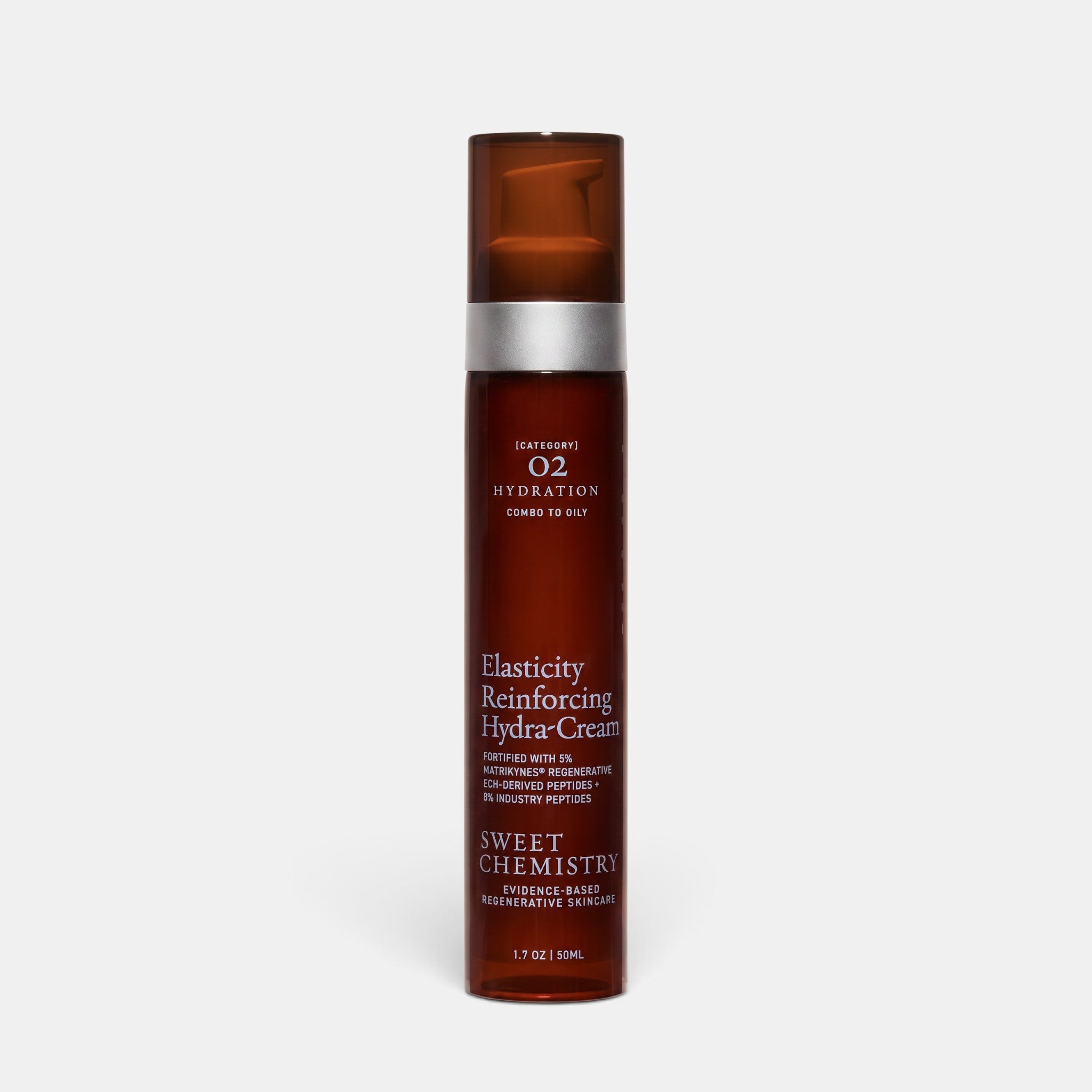 Shop Rescue Spa Elasticity Reinforcing Hydra-Cream in a brown 50ml pump bottle for combination to dry skin.