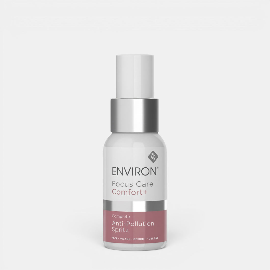 Shop Rescue Spa Environ Complete Anti-Pollution Spritz in a 50ml white spray bottle for skin protection.