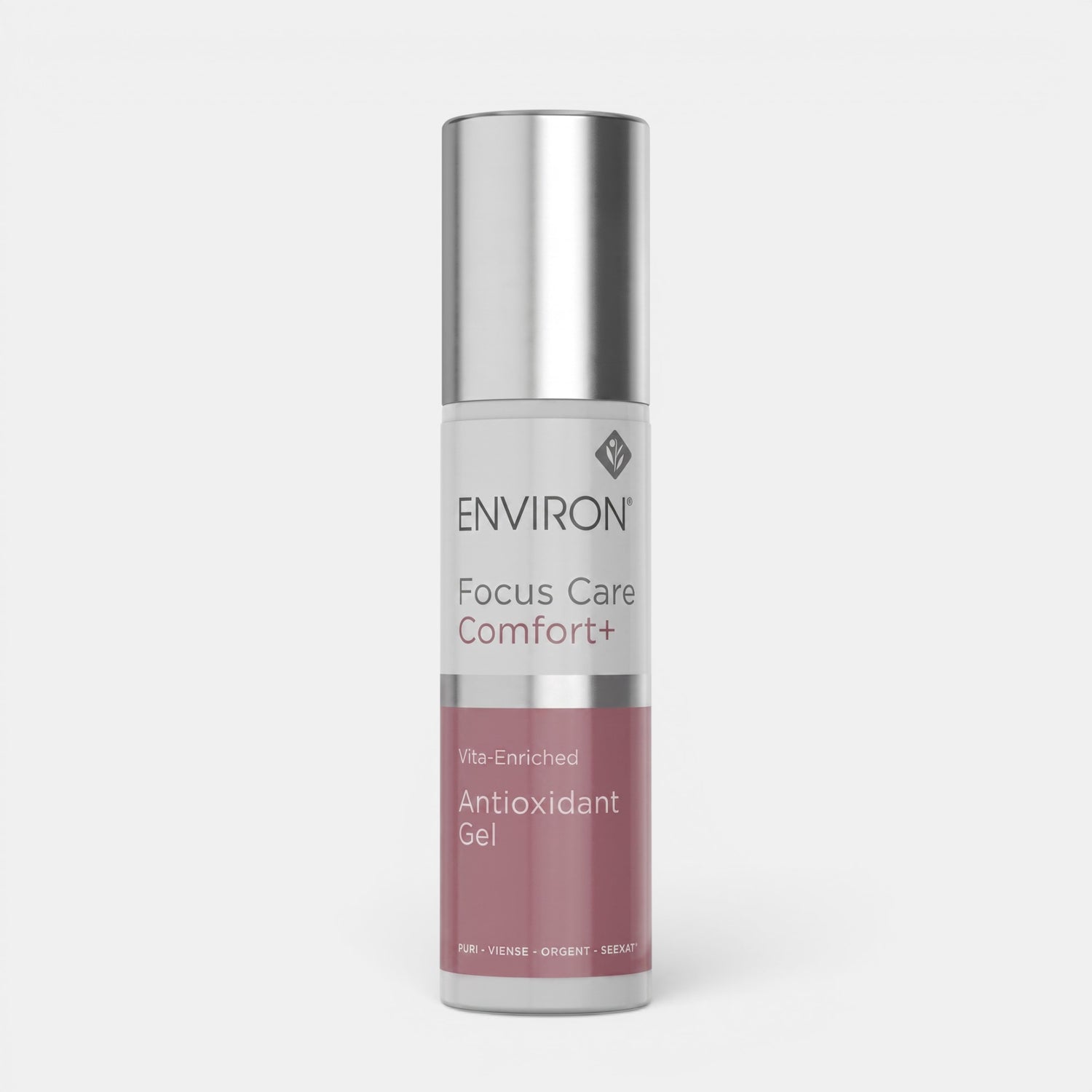 Shop Rescue Spa Environ Vita-Enriched Antioxidant Gel for sensitive skin in a white pump bottle with silver cap.