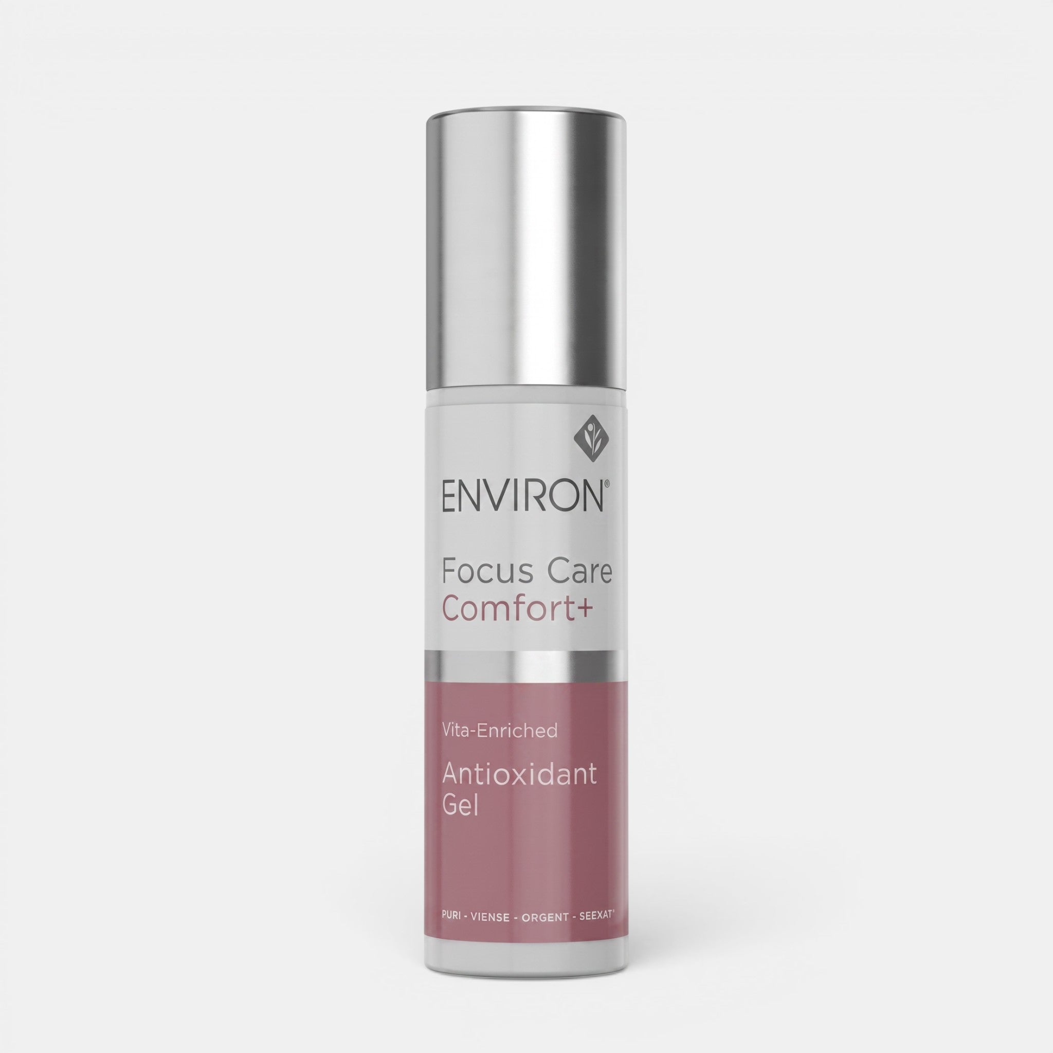 Shop Rescue Spa Environ Vita-Enriched Antioxidant Gel for sensitive skin in a white pump bottle with silver cap.