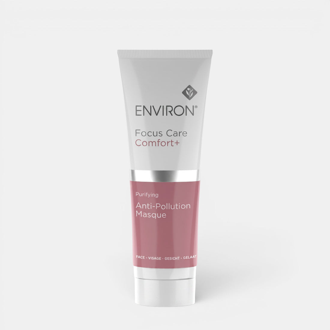 Shop Rescue Spa Environ Purifying Anti-Pollution Masque in a 75ml white and mauve squeeze tube for facial skincare.