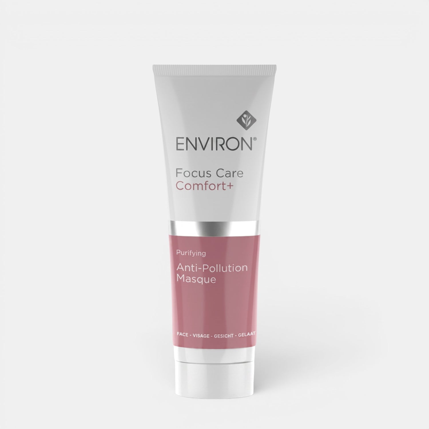 Shop Rescue Spa Environ Purifying Anti-Pollution Masque in a 75ml white and mauve squeeze tube for facial skincare.