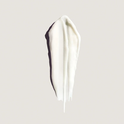 Shop Rescue Spa Eternal Curls Intense Conditioner swatch, a thick white cream texture on a light grey background.