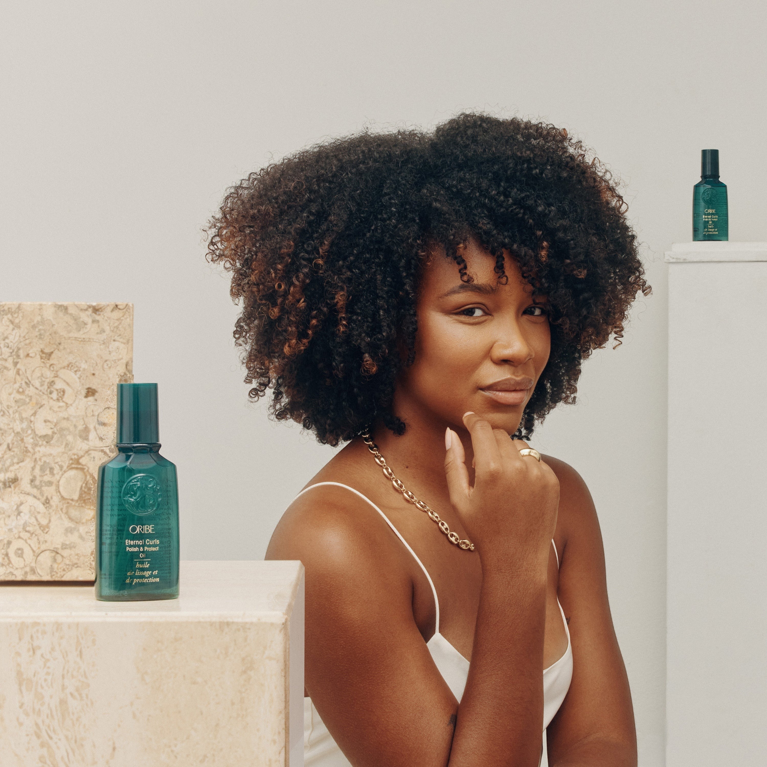 Shop Rescue Spa Eternal Curls Polish &amp; Protect Oil for wavy, curly, and coily hair. Lightweight hair oil improves softness, strength, and definition.