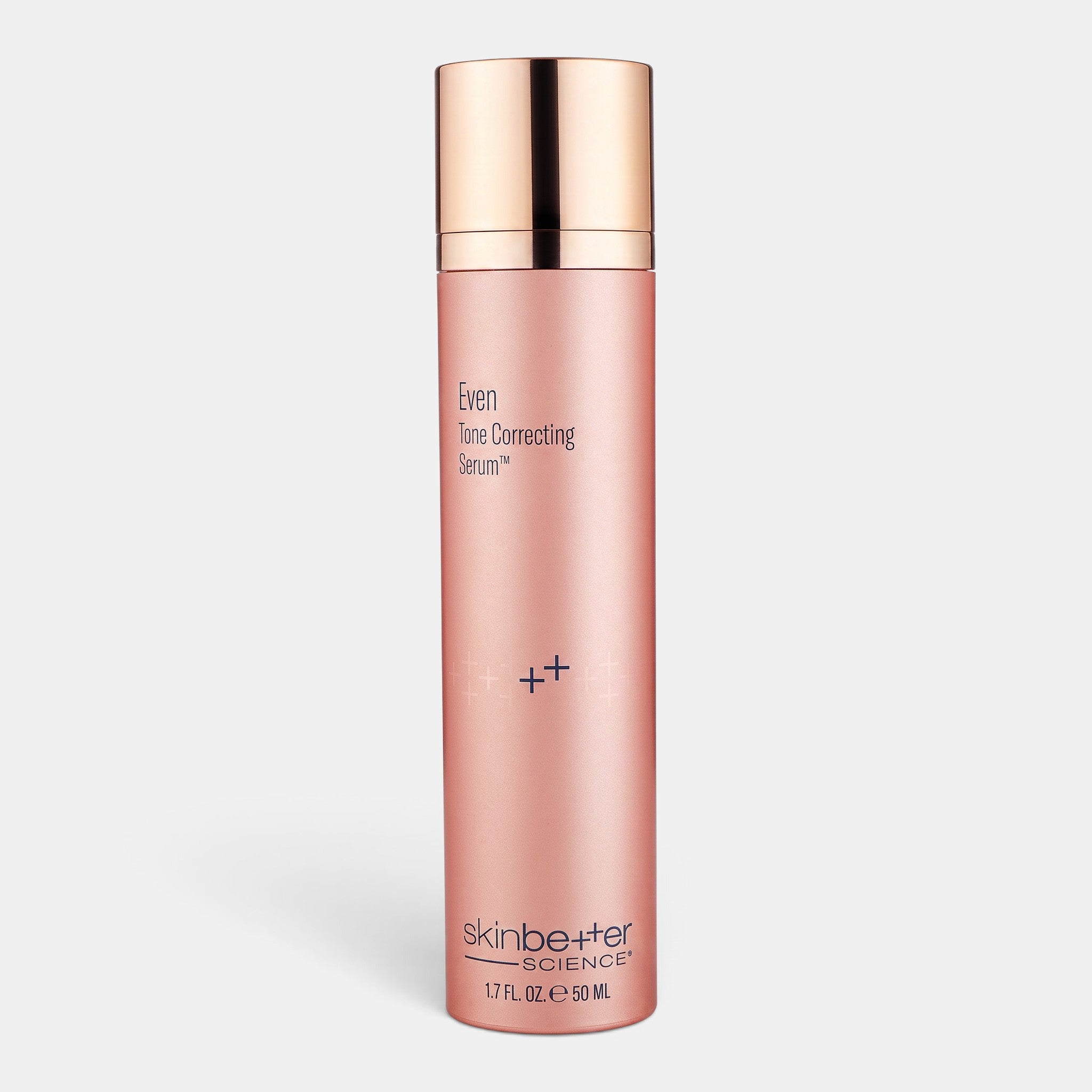Shop Rescue Spa Even Intensive Skin Tone Correcting Serum in a metallic pink pump bottle for hyperpigmentation.