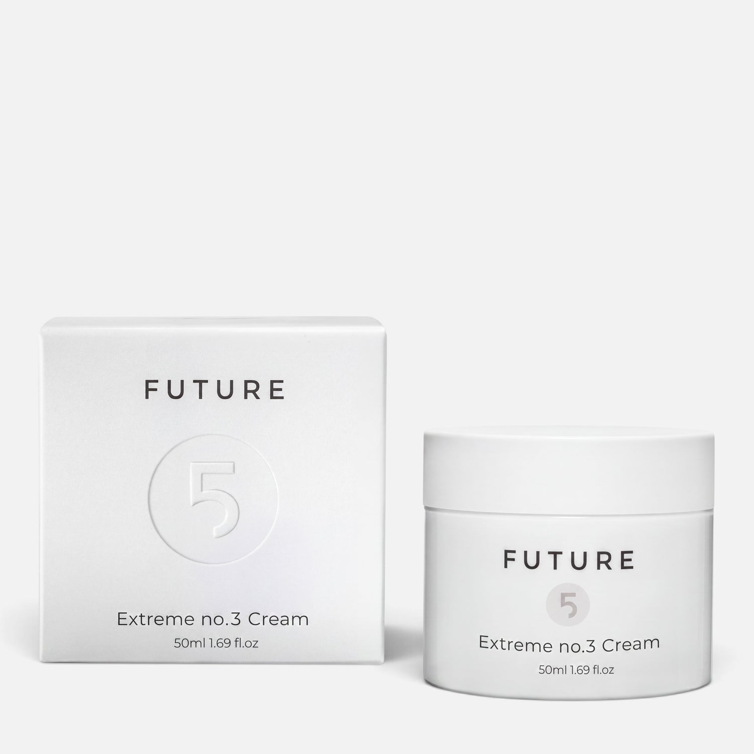 Shop Rescue Spa Extreme No.3 Cream 50ml jar and white outer packaging for deep hydration and skin nourishment.