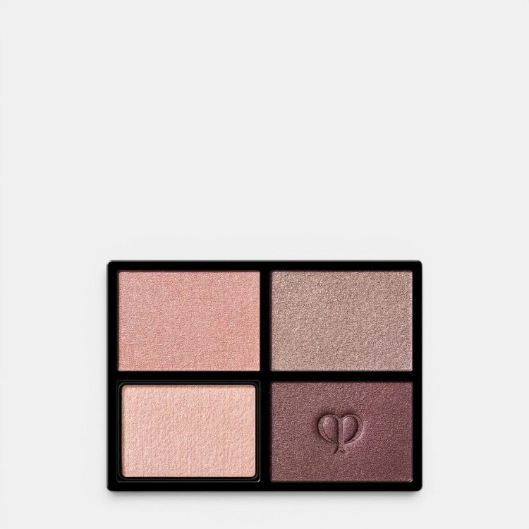 Shop Rescue Spa Eye Color Quad Refill eyeshadow palette in rose gold, taupe, champagne, and plum shades.
