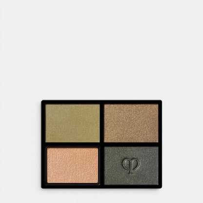 Shop Rescue Spa Eye Color Quad Refill eyeshadow palette with olive green, bronze, peach, and dark green shades.