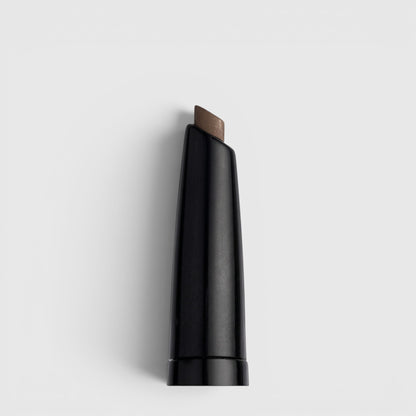 Shop Rescue Spa Clé de Peau Beauté eyebrow pencil cartridge refill with a slanted brown tip in a black casing