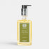 Shop Rescue Spa Fig Leaf hand and body wash in a clear glass bottle with a silver pump dispenser