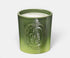 Shop Rescue Spa Figuier five-wick candle in a handmade green earthenware pot with embossed oval branding