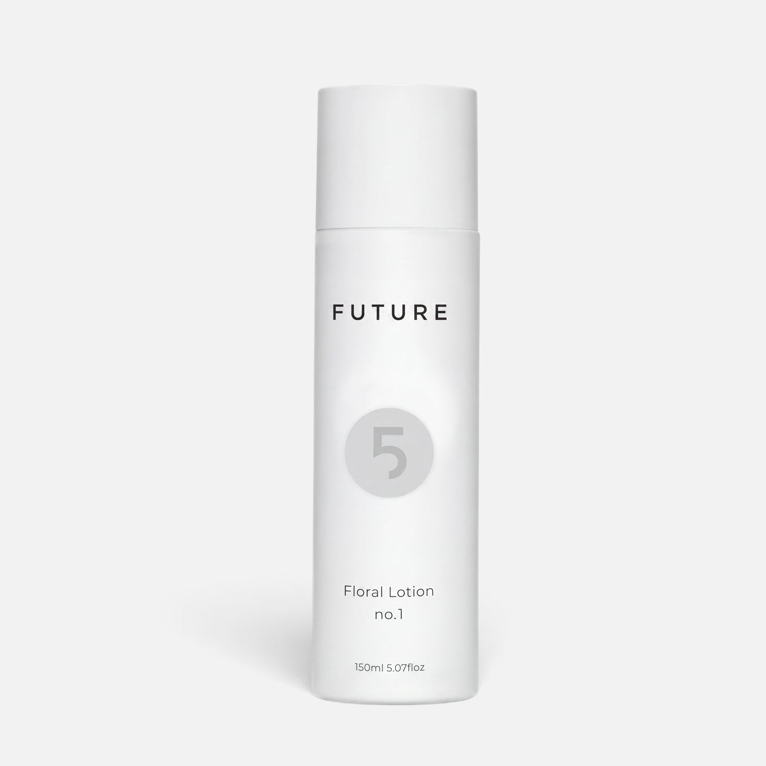 Shop Rescue Spa Floral Lotion No. 1 in a white cylindrical bottle with minimalist black text and a protective cap.
