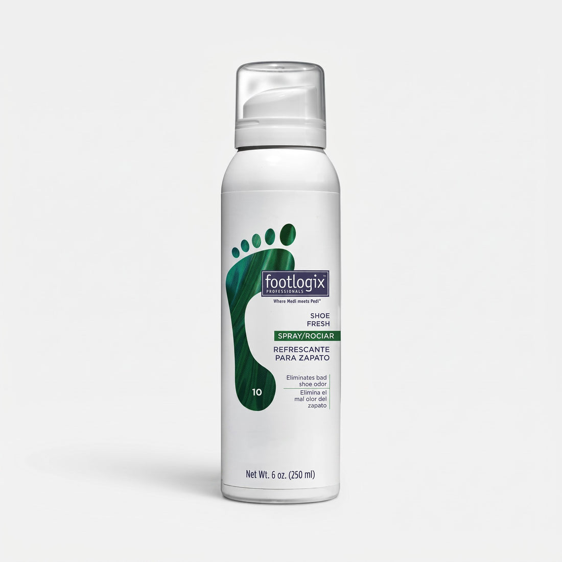 Shop Rescue Spa Footlogix Shoe Fresh spray bottle for eliminating odors in footwear and athletic gear