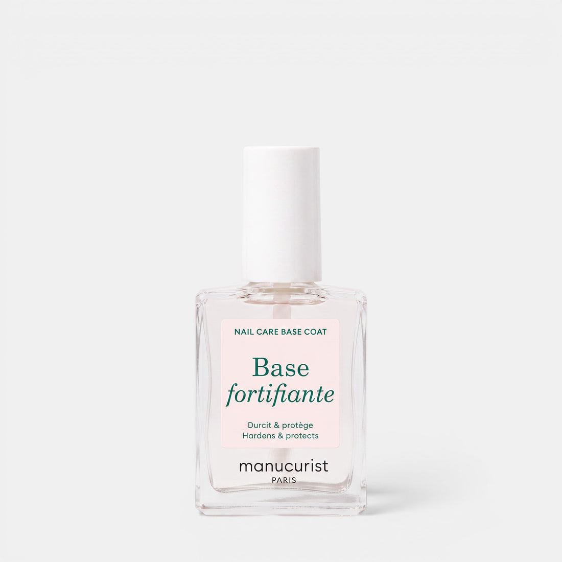 Shop Rescue Spa Force Nail Hardener in a clear glass bottle with a white cap for strengthening fragile nails.