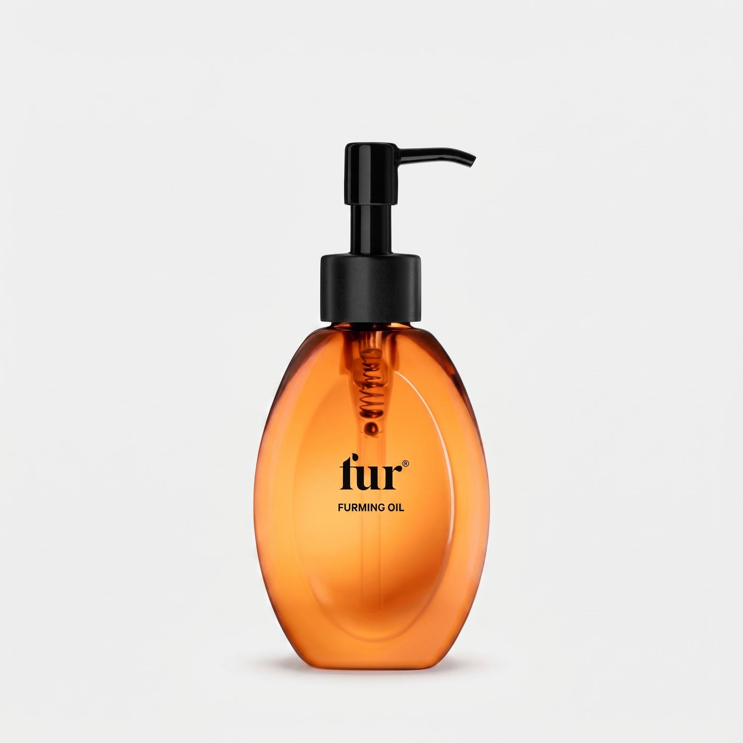 Shop Rescue Spa Furming Oil in an amber glass bottle with a black pump dispenser for firming and nourishing skin.