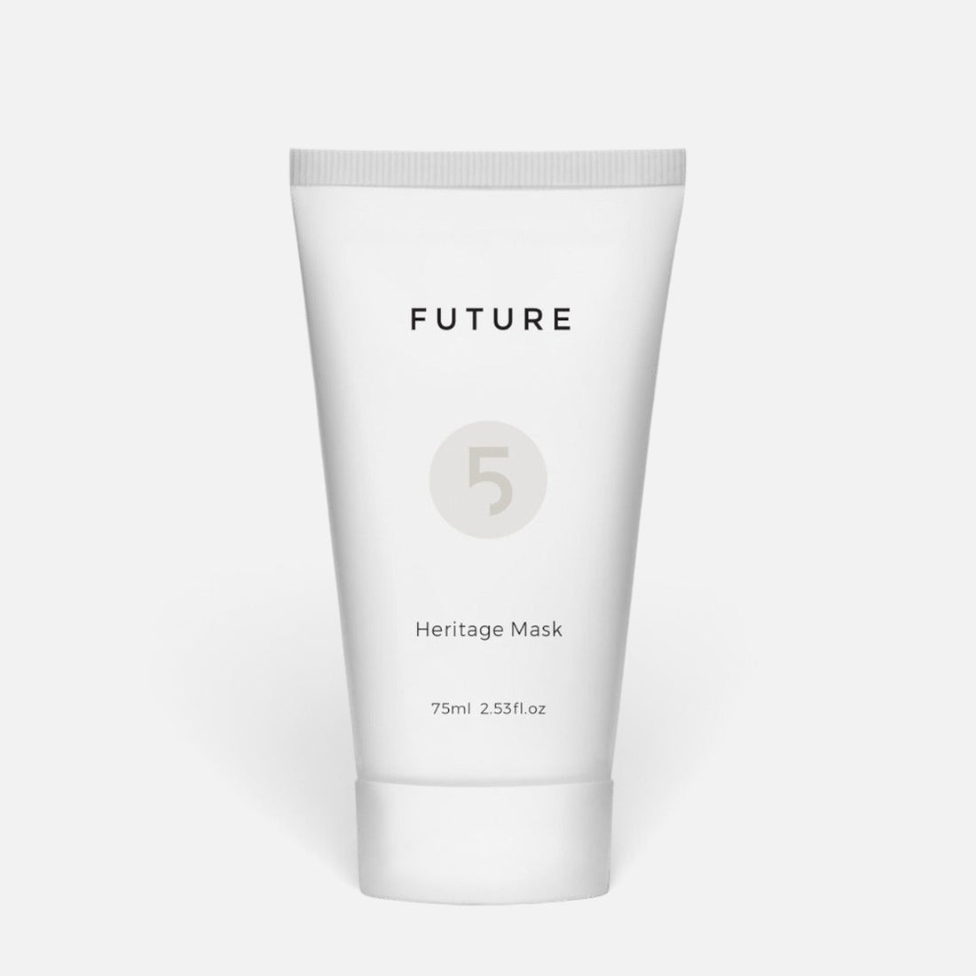 Shop Rescue Spa Future 5 Elements Heritage Mask in a white 75ml squeeze tube for purifying and exfoliating skincare.