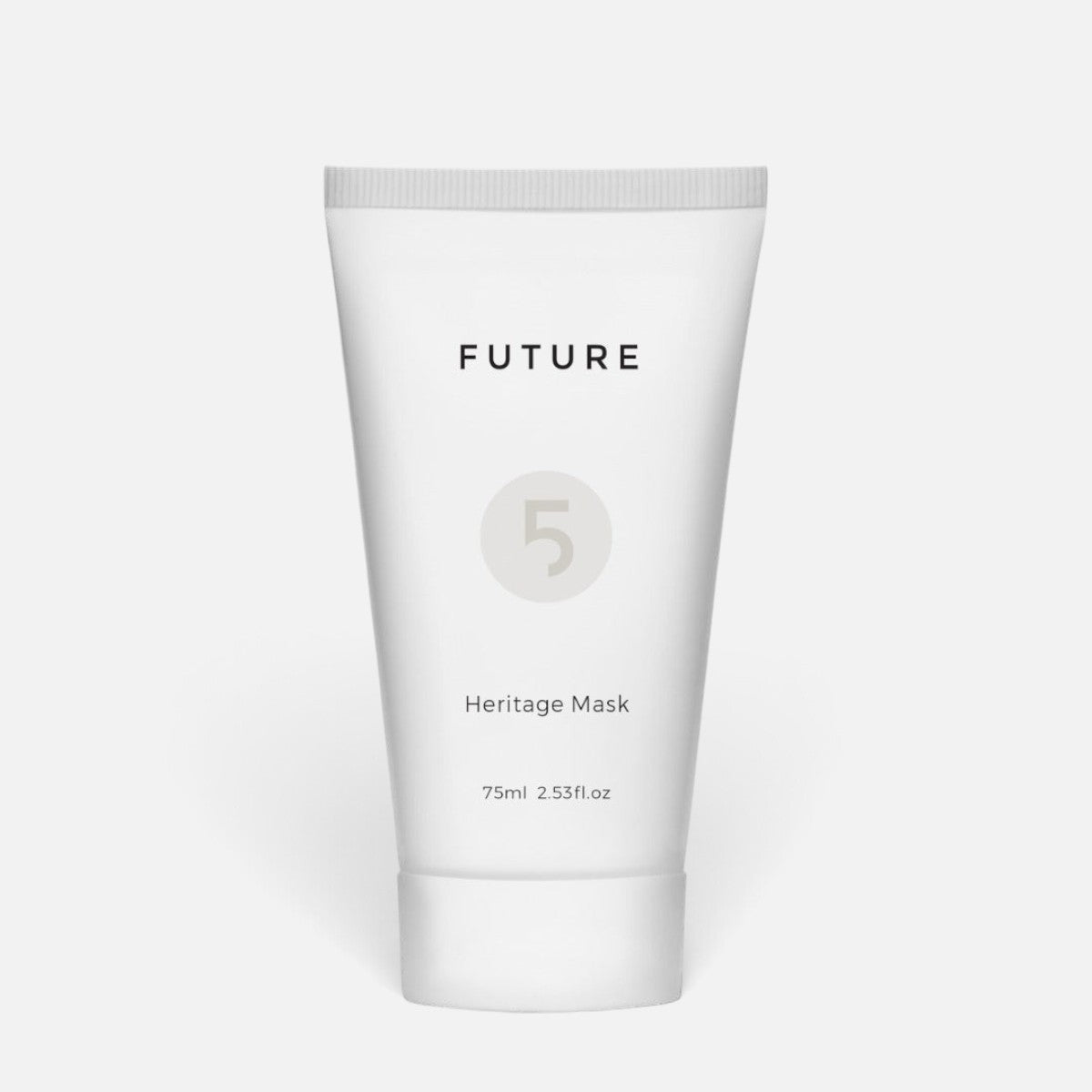 Shop Rescue Spa Future 5 Elements Heritage Mask in a white 75ml squeeze tube for purifying and exfoliating skincare.