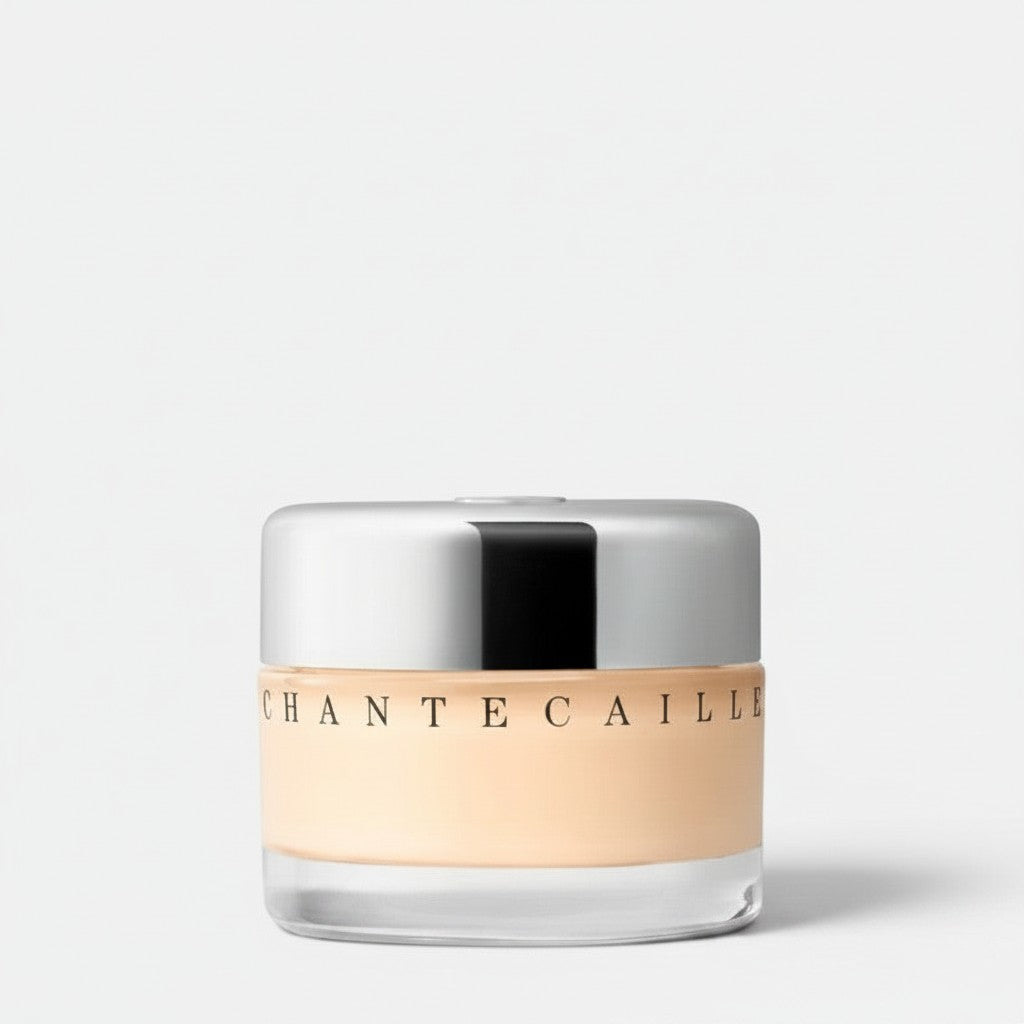 Shop Rescue Spa Chantecaille Future Skin Gel Foundation in a light beige shade with a silver cap.