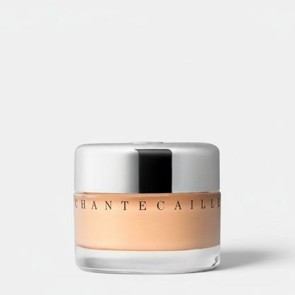 Shop Rescue Spa Chantecaille Future Skin Gel Foundation in a light-medium shade with a silver lid.