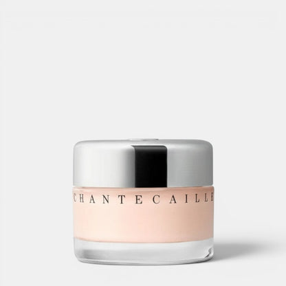 Shop Rescue Spa Chantecaille Future Skin Gel Foundation in a light peachy-pink shade with a silver lid.