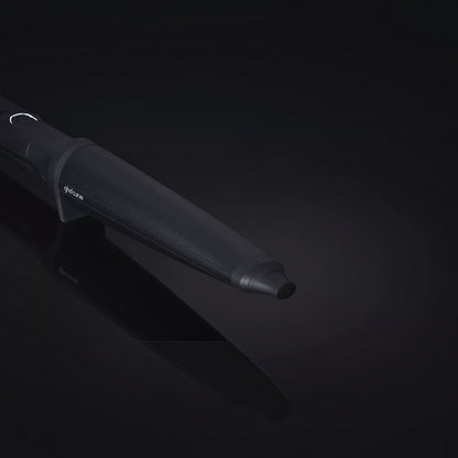 Shop Rescue Spa ghd curve creative curl tapered wand in matte black with cool tip for textured beachy waves