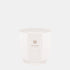 Shop Rescue Spa Ginger Lime scented candle in a white pearl-finish hexagonal glass vessel with Dr. Vranjes logo.