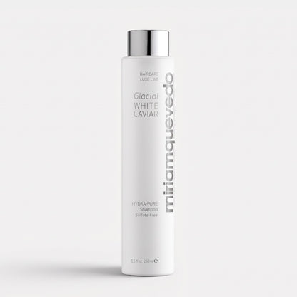 Shop Rescue Spa Glacial White Caviar Hydra-Pure sulfate-free shampoo bottle for dry, sensitive scalps