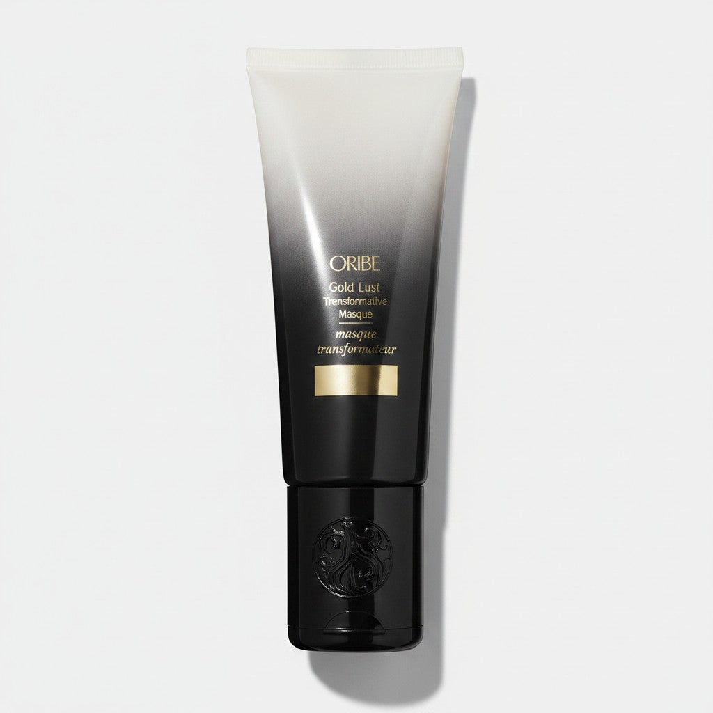 Shop Rescue Spa Gold Lust Transformative Hair Mask for shiny, soft, and voluminous hair. Restores damaged strands.