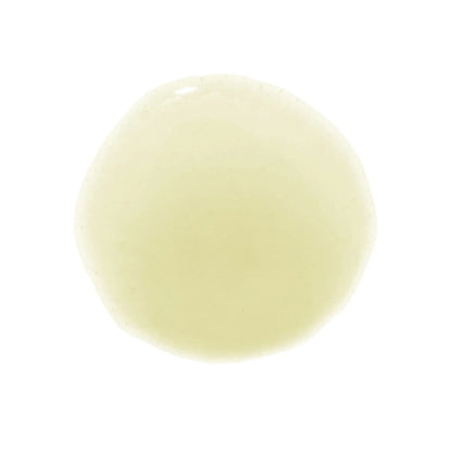 Shop Rescue Spa Holi (glow) Ageless Eye Serum showing a drop of the lightweight, translucent, pale yellow gel texture.