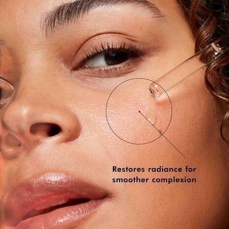 Shop Rescue Spa Hydrating B5 Gel serum being applied to a woman&