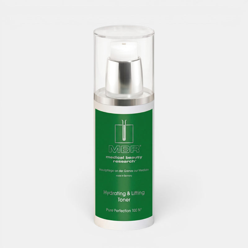 Shop Rescue Spa MBR Hydrating & Lifting Toner in a white bottle with a green label and clear cap.