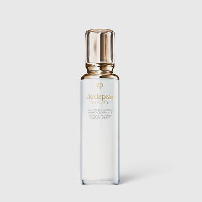 Shop Rescue Spa Hydro-Clarifying Essence Lotion in a sleek white bottle with a metallic gold cap for oily skin.
