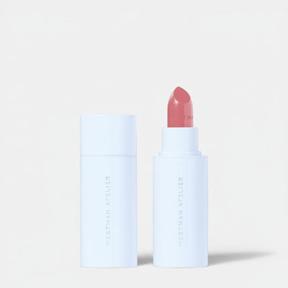 Shop Rescue Spa Hydrobalm Tinted Lipstick in soft pink, hydrating balm with Hyaluronic Acid and butters.